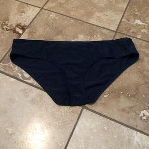 Aerie Navy Hipster Swim Bottom